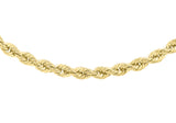 9K Yellow Gold 2.1mm Rope Chain 20"