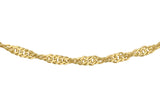 9ct Yellow Gold Twist Curb 20"