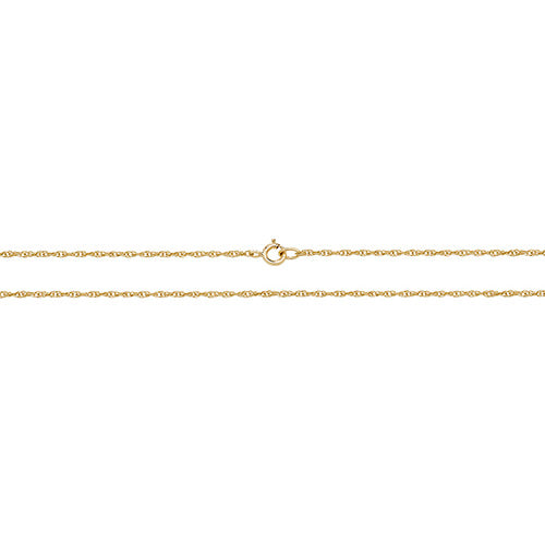 9ct Yellow Gold Prince of Wales Chain 20''