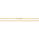 9ct Yellow Gold Spiga Chain 16"