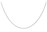 9ct White Gold Spiga Chain 20"