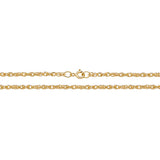 9ct Yellow Gold Prince of Wales Chain 18''