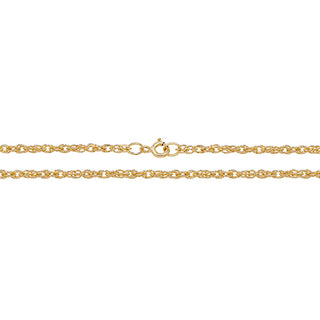 9ct Yellow Gold Prince of Wales Chain 24''