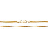 9ct Yellow Gold Franco Chain 16"