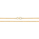 9K Rose Gold Spiga Chain 22''