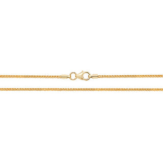 9K Rose Gold Spiga Chain 22''