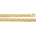 9ct Yellow Gold Byzantine Chain 24"