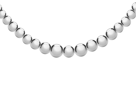 Sterling Silver Ball Chain Adjustable 28"