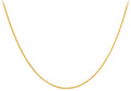 9ct Yellow Gold Mini Spiga Chain 20"