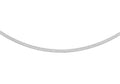 9K White Gold 1.2mm Snake Chain 16"