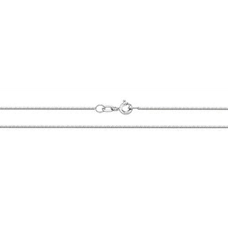 9ct White Gold Snake Chain 22"
