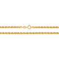 9ct Yellow Gold Rope Chain 24"
