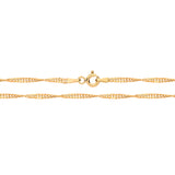 9ct Yellow Gold Singapore Chain 20"