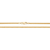 9ct Yellow Gold Spiga Chain 26''