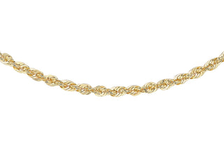 9ct Yellow Gold Rope Chain 24"