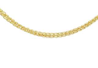 9ct Yellow Gold Spiga Chain 22"