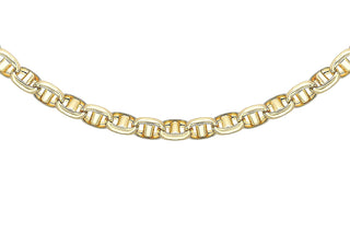 9K Yellow Gold 5.3mm Rambo Chain 20"