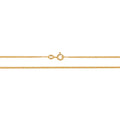 9ct Yellow Gold Close Curb Chain 24"