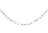 Sterling Silver 2.4mm Rolo Chain 16"