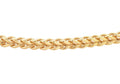 9ct Yellow Gold Square Spiga Chain 18"