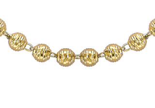9ct Yellow Gold Ball Chain 22"