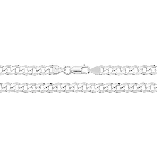Sterling Silver Curb Chain 24"