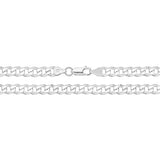 Sterling Silver Curb Chain 24"
