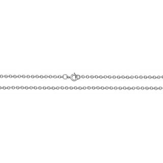 Sterling Silver Round Belcher Chain 18"
