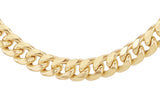 9K Yellow Gold 6mm Cuban Curb Chain 22"