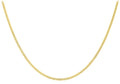 9ct Yellow Gold DC Curb Chain 18" - 20"