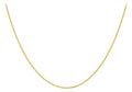 9ct Yellow Gold DC Curb Chain 16"