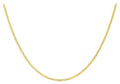 9ct Yellow Gold DC Curb Chain 20"