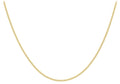 9ct Yellow Gold Curb Chain 18"