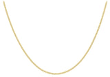 9ct Yellow Gold Curb Chain 18"