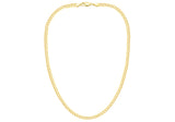 9ct Yellow Gold DC 5.7mm Curb Chain 18"