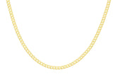 9ct Yellow Gold Curb Chain 22"