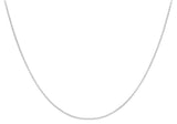 9ct White Gold Venetian Box Chain 16"