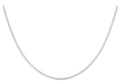 9ct White Gold Venetian Box Chain 18"