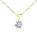 9ct Yellow Gold CZ Necklace